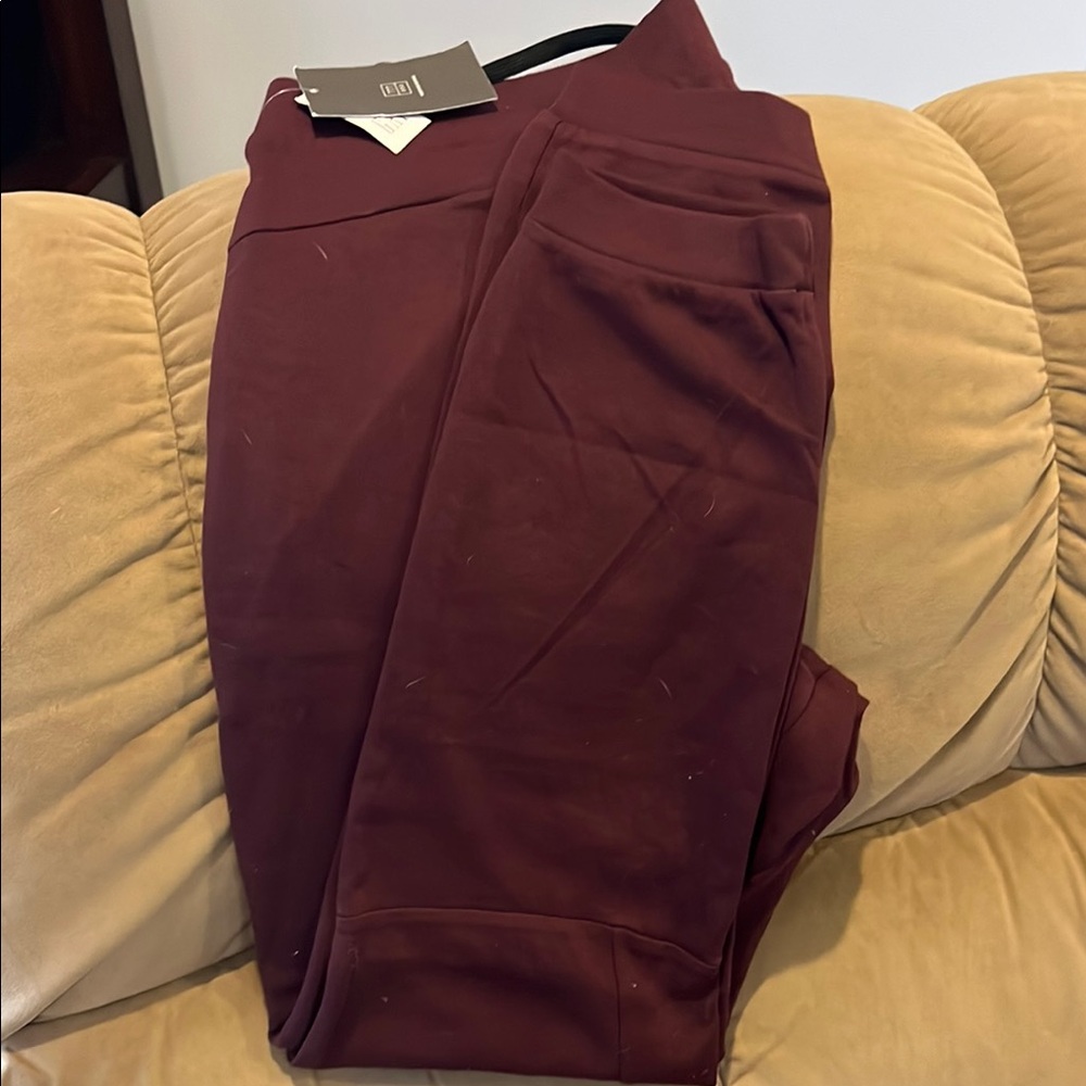Maroon Leggings